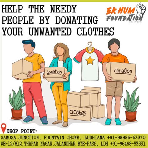 Here’s where you can donate unwanted clothes or .